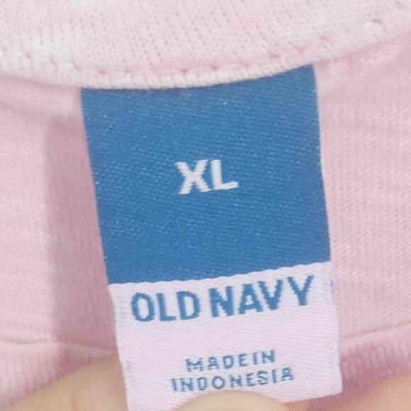 Old Navy Short Sleeve Ruffle Tiered Pink Dress Womens Size Extra Large XL - Picture 3 of 3